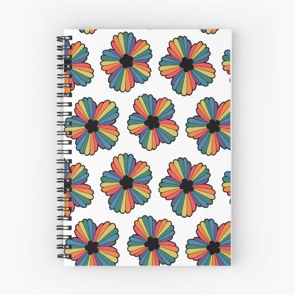 Item preview, Rainbow Seamless Daisy Pattern | Retro Colorful Flower designed and sold by aliciawarddesign.