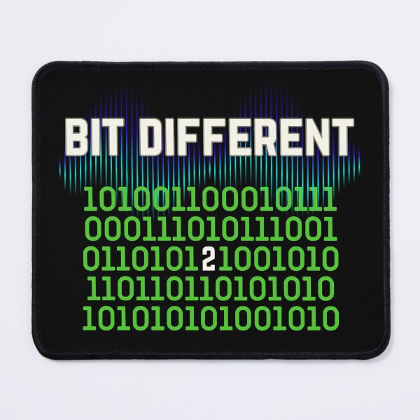 Item preview, Bit Different - Nerdy Binary Error Design designed and sold by DanielBDesigns.
