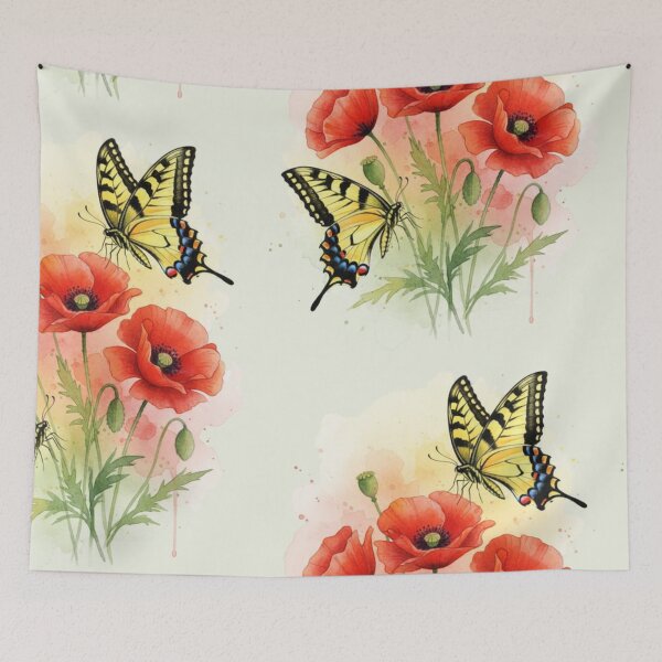 Item preview, Flowers and Butterflies designed and sold by Aise06.