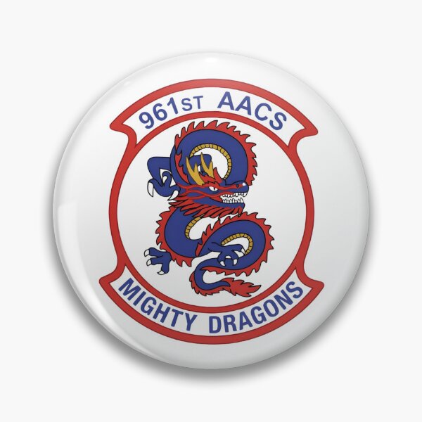 Item preview, 961st Airborne Air Control Squadron Emblem - Mighty Dragons designed and sold by CharlieDesings.