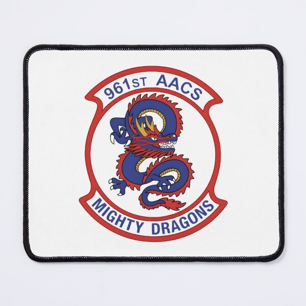 Item preview, 961st Airborne Air Control Squadron Emblem - Mighty Dragons designed and sold by CharlieDesings.