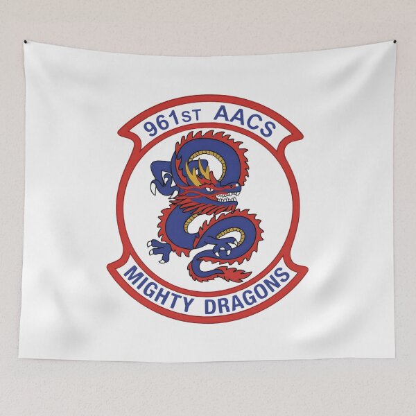 Item preview, 961st Airborne Air Control Squadron Emblem - Mighty Dragons designed and sold by CharlieDesings.