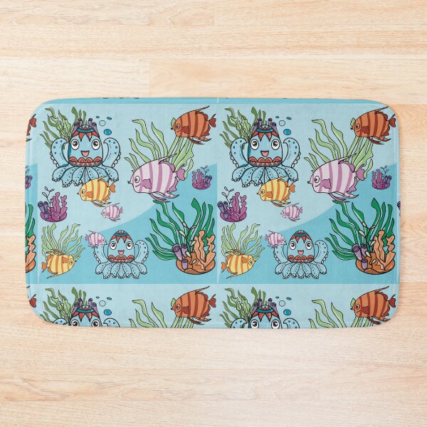 Item preview, Marine Animals Cute Cartoon designed and sold by LifeTU.