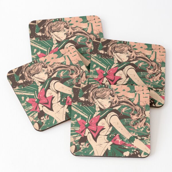 Item preview, Sailor Jupiter Retro Duotone  designed and sold by AnimeArsenalPrints.