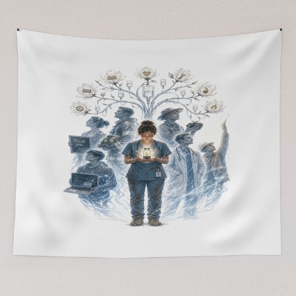 Item preview, Spirit Guide Thank You Art designed and sold by InkNovaLab.