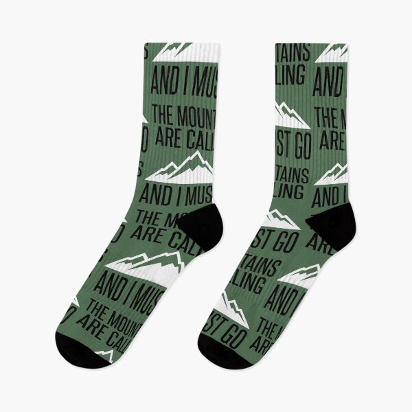 Item preview, The Mountains Are Calling - And I Must Go designed and sold by Bebichic.