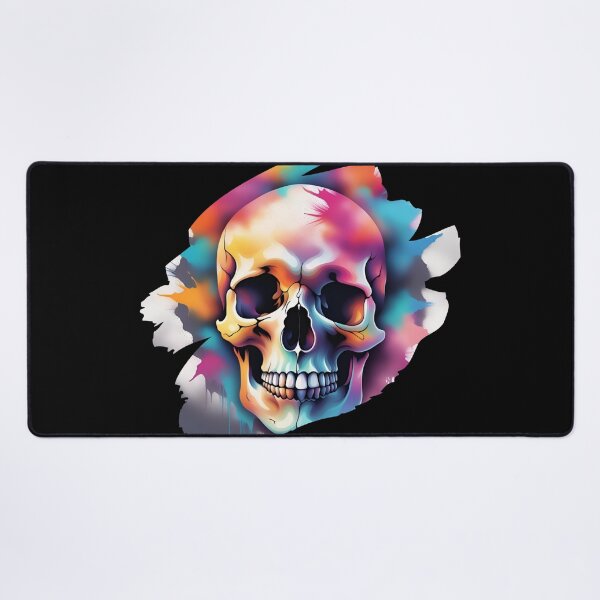 Aperçu de l'œuvre Watercolor Skull créée et vendue par Tragedyshop.