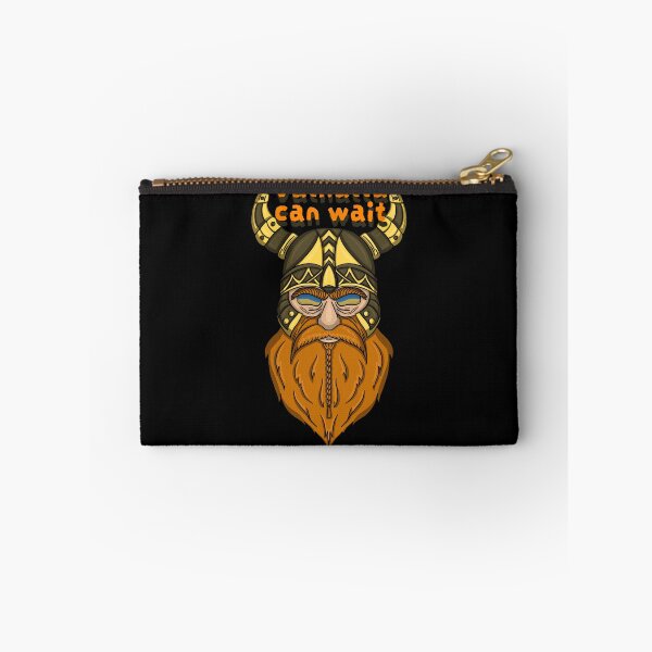 Item preview, Fierce red beard Viking Norse warrior portrait positive motivation designed and sold by Maryart8.