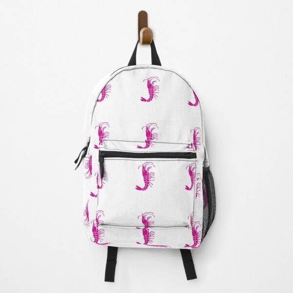 Item preview, Vibrant Pink Shrimp Aesthetic Marine Art designed and sold by Theselinara.