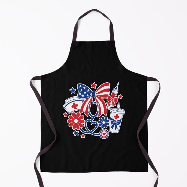 Item preview, 4th July Nurse Coquette Bow ICU CRNA Surgical Medical Women designed and sold by clothesy7.