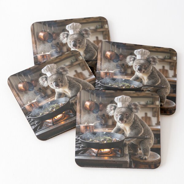 Item preview, Koala Chef Sautés Eucalyptus Leaves  designed and sold by Tridentulus.