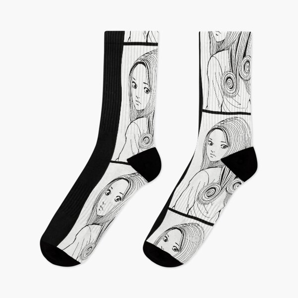 Item preview, Spiral Hair Horror Manga Girl designed and sold by AuroraFoxxInk.