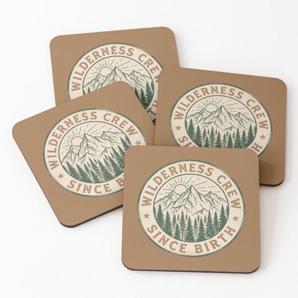 Item preview, Wilderness Crew - Charter Member Since Birth designed and sold by Bebichic.