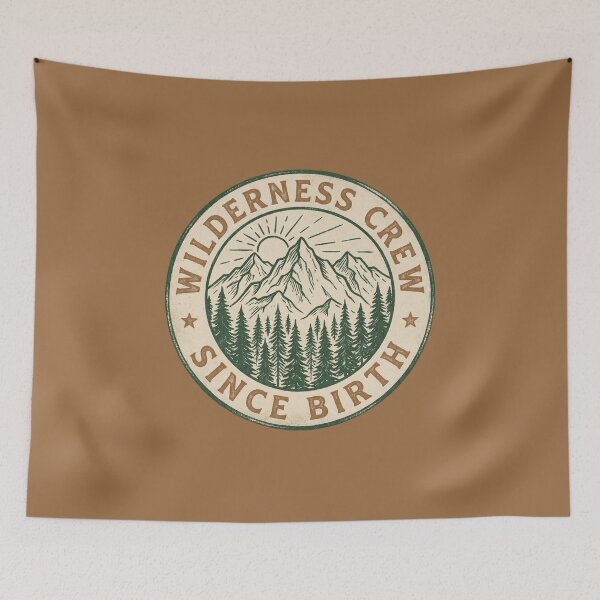 Item preview, Wilderness Crew - Charter Member Since Birth designed and sold by Bebichic.