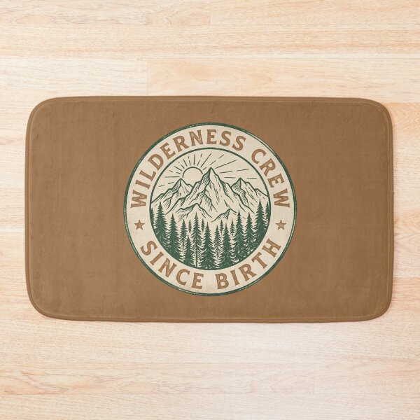 Item preview, Wilderness Crew - Charter Member Since Birth designed and sold by Bebichic.