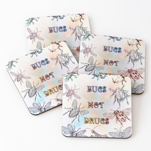 Item preview, Bugs Not Drugs - Colorful designed and sold by Craftonmegan.