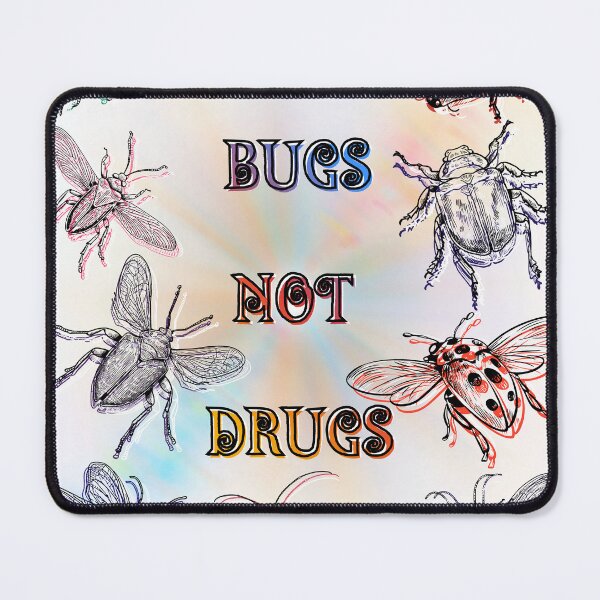Item preview, Bugs Not Drugs - Colorful designed and sold by Craftonmegan.