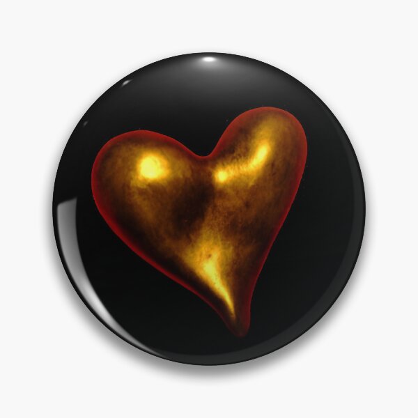 Item preview, Black and Gold Heart designed and sold by rufpeg.