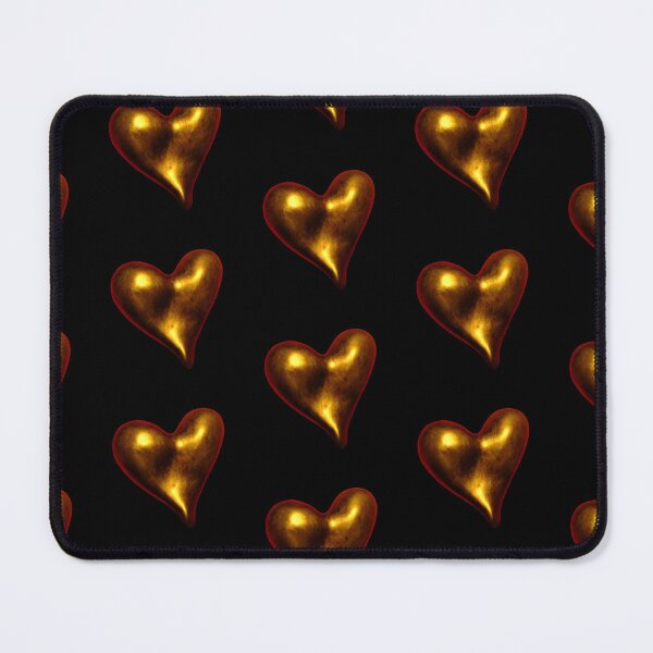 Item preview, Black and Gold Heart designed and sold by rufpeg.