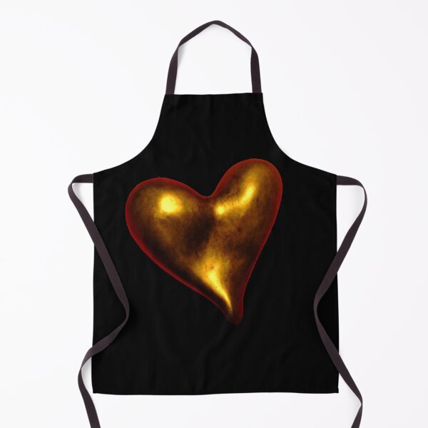 Item preview, Black and Gold Heart designed and sold by rufpeg.