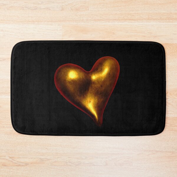 Item preview, Black and Gold Heart designed and sold by rufpeg.