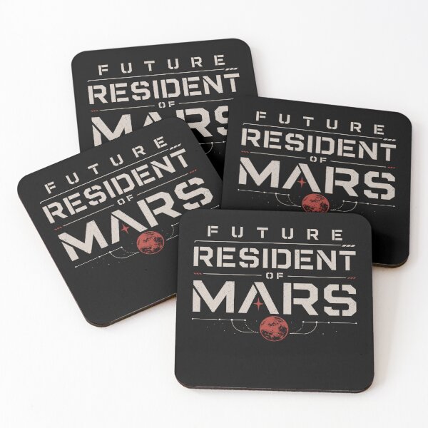 Item preview, Future Resident of Mars Red Planet Colony Space Travel designed and sold by FitEnvy.