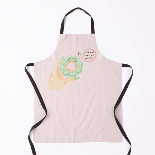Item preview, Unhand Me This Instant - Cute Silly Angry Donut designed and sold by ShyHomebodyClub.