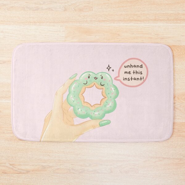 Item preview, Unhand Me This Instant - Cute Silly Angry Donut designed and sold by ShyHomebodyClub.
