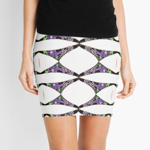 #Pattern, #tracery, #weave, #template, #routine, #stereotype, #gauge, #mold Mini Skirt