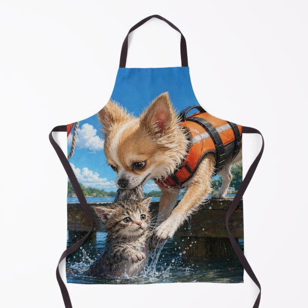 Item preview, Brave Chihuahua to the Rescue designed and sold by M-Y-A-R-T-.