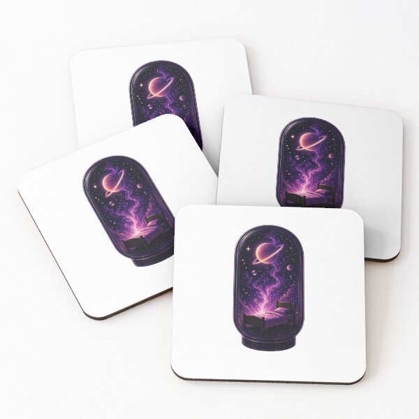 Item preview, Surreal Dream Capsule – Saturn Galaxy Bedroom Purple Aesthetic designed and sold by Byarasstudio.