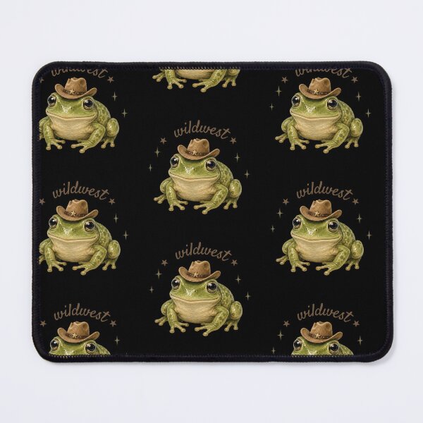 Item preview, Cowboy Frog Yeehaw Wild West Goblincore Aesthetic designed and sold by FitEnvy.