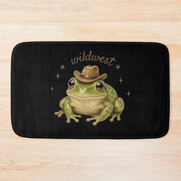 Item preview, Cowboy Frog Yeehaw Wild West Goblincore Aesthetic designed and sold by FitEnvy.