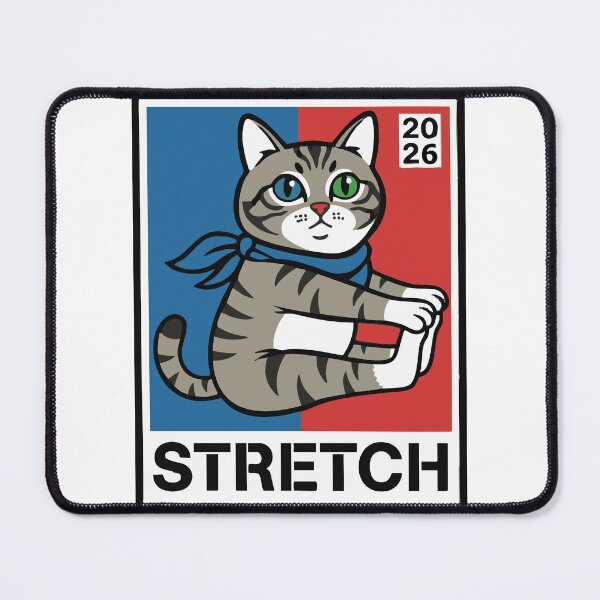 Item preview, Funny Cat Yoga Shirt – Cute Kitten Stretch Pose Gift for Yoga Lovers & Cat Moms" designed and sold by Dziridesign.