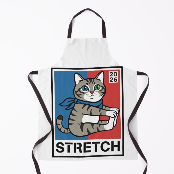 Item preview, Funny Cat Yoga Shirt – Cute Kitten Stretch Pose Gift for Yoga Lovers & Cat Moms" designed and sold by Dziridesign.