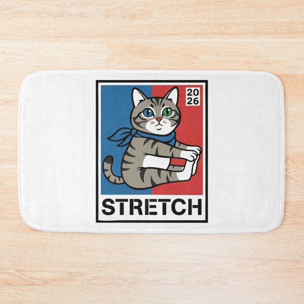 Item preview, Funny Cat Yoga Shirt – Cute Kitten Stretch Pose Gift for Yoga Lovers & Cat Moms" designed and sold by Dziridesign.