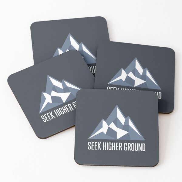 Item preview, Seek Higher Ground - On Every Mountain, In Every Moment designed and sold by Bebichic.
