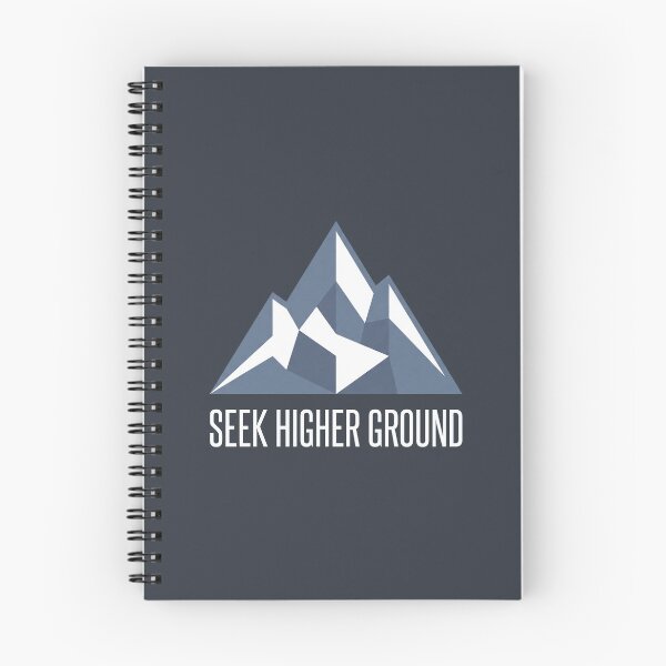 Item preview, Seek Higher Ground - On Every Mountain, In Every Moment designed and sold by Bebichic.