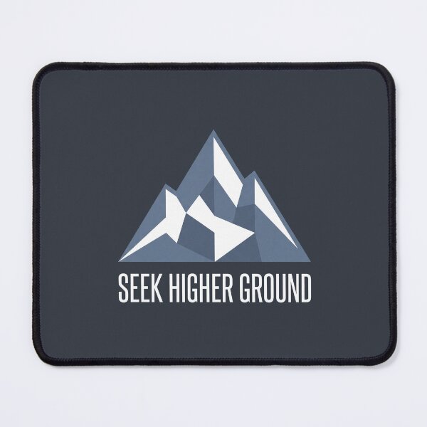 Item preview, Seek Higher Ground - On Every Mountain, In Every Moment designed and sold by Bebichic.