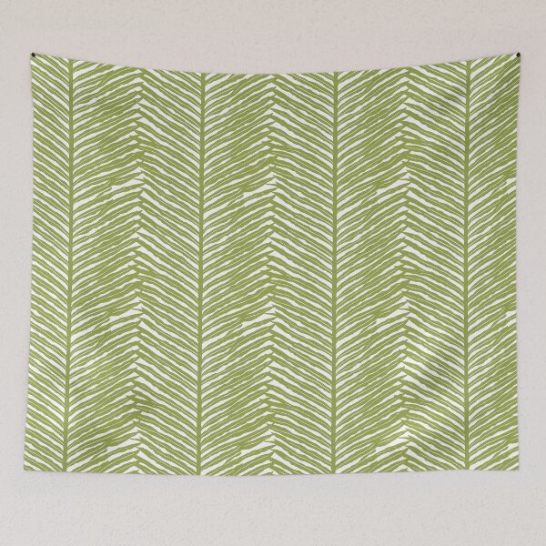 Item preview, green palm leaf pattern designed and sold by AnnaGo.