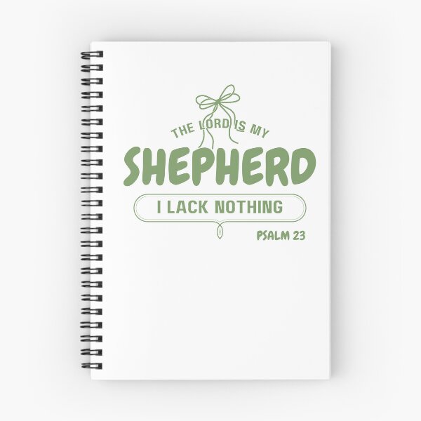 Item preview, The Lord Is My Shepherd I Lack Nothing Psalm 23 - Beautiful Gifts For Christians designed and sold by karolina lindy.