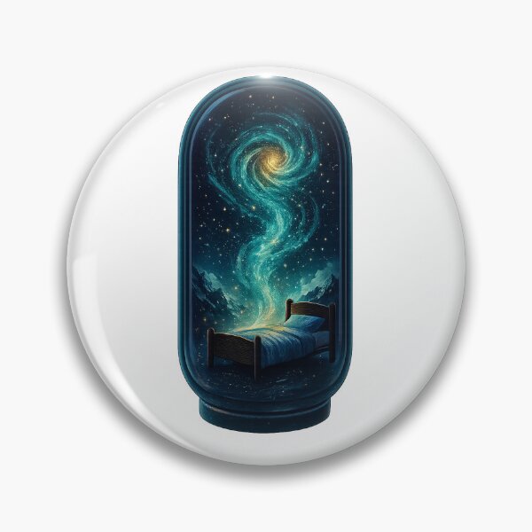 Item preview, Surreal Dream Capsule – Galaxy Spiral Bedroom Aesthetic Art designed and sold by Byarasstudio.