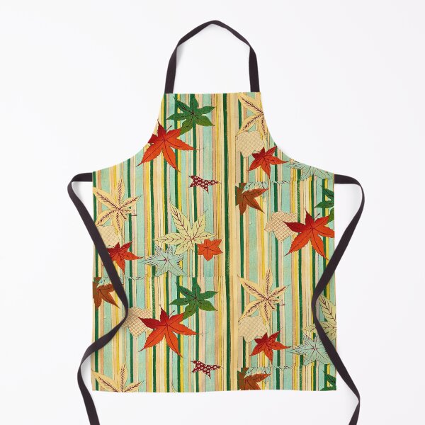 Item preview, Momiji — Japanese Autumn Maple Leaves on Stripe designed and sold by LouDSarG.