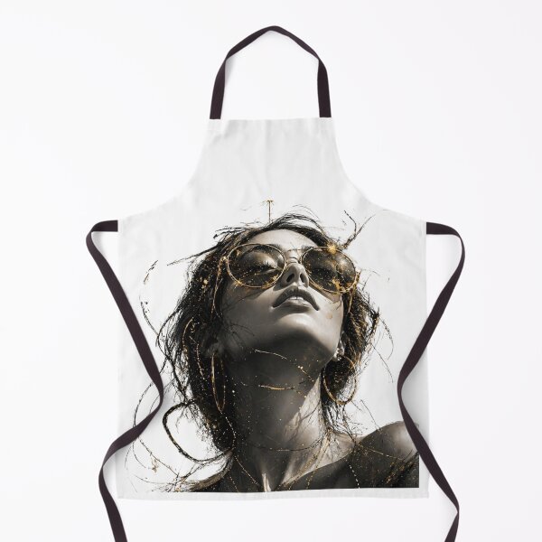 Item preview, Golden Liberation Chic Portrait designed and sold by KireaDesigns.