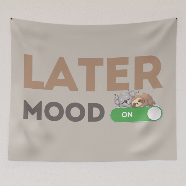 Item preview, Funny Procrastination Mood On Lazy Vibes designed and sold by EAH.