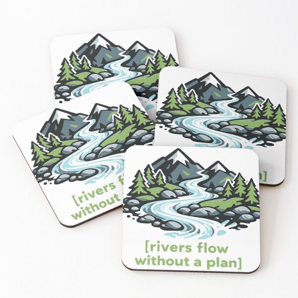 Item preview, Rivers flow without a plan designed and sold by NSMDesignByN8.