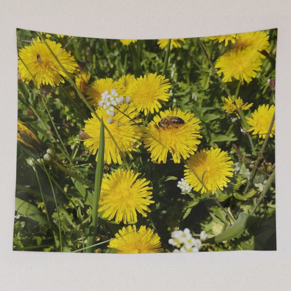 Item preview, Blooming Dandelions with a Bee designed and sold by inspiration3.