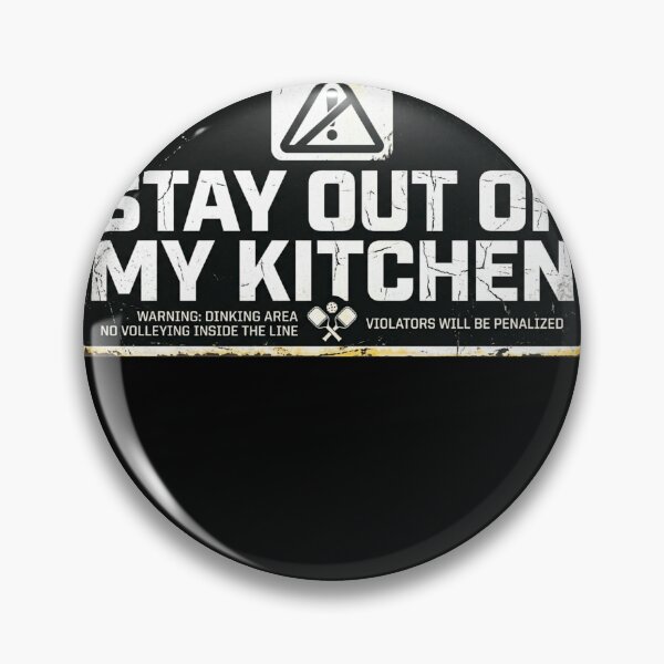 Item preview, Stay out of my kitchen - Bold Competitive Pickleball Athletic Design designed and sold by FitEnvy.