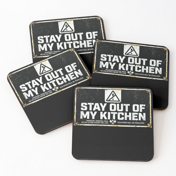 Item preview, Stay out of my kitchen - Bold Competitive Pickleball Athletic Design designed and sold by FitEnvy.