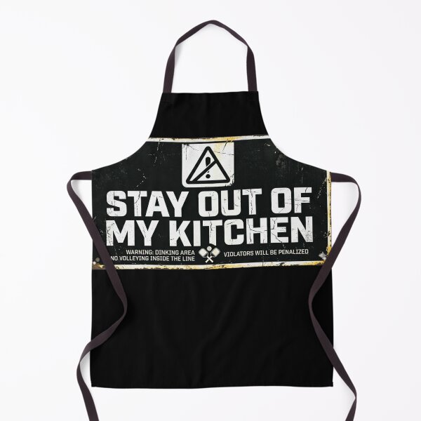 Item preview, Stay out of my kitchen - Bold Competitive Pickleball Athletic Design designed and sold by FitEnvy.